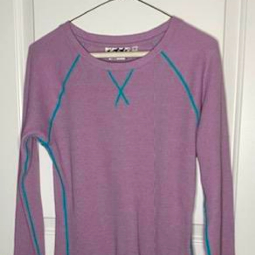 Long sleeve lilac shirt